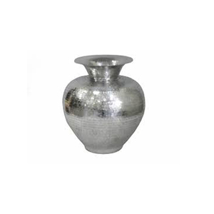 Vases de fleurs modernes en argent sterling, décor de mariage et de maison, en métal personnalisé à bas prix - Product Image 1