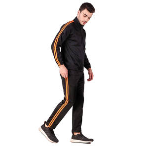 Chándal Deportivo Unisex Personalizado al por Mayor con Cremallera Completa, Estilo Urbano, Color Sólido, para Otoño e Invierno, Transpirable, 100% Poliéster - Product Image 3