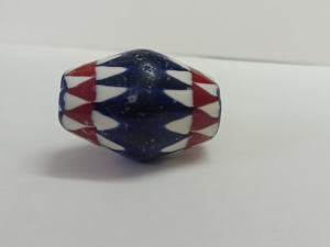 Perles en verre chevron de 2 pièces, tailles et couleurs assorties, convient aux créateurs de bijoux et magasins de perles - Product Image 4