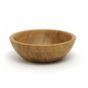 Bol de service polyvalent en bois de mangue Vaisselle Serveur de nouilles et de soupes Bol de service de salade de cuisine Hôtels et restaurants - Product Image 1