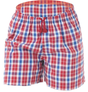 Pantalones cortos clásicos a cuadros para hombre y mujer, pantalones deportivos transpirables de secado rápido, cintura elástica, pantalones cortos de moda informales con estampado tejido que combinan con todo - Product Image 3