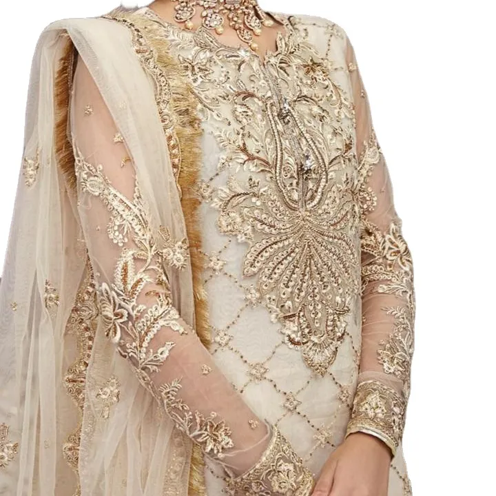 Best Pakistani Designer Salwar Kameez Suit Party Wear Salwar Wedding Suit By AJM TRADE HOUSE