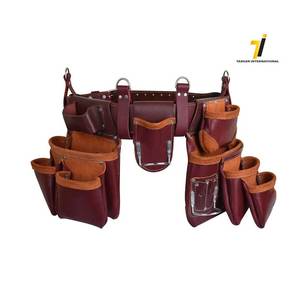 Tùy Chỉnh Cao Cấp PU Thợ Mộc Công Cụ Vành Đai Công Cụ Pouch Thợ Mộc Rig Chủ Work Organizer Da Công Cụ Vành Đai - Product Image 1