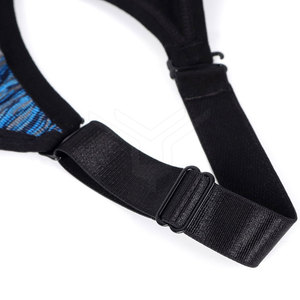 Soutien-gorge de fitness personnalisable et confortable pour femmes de haute qualité avec fonctionnalités respirantes imprimées sur toute la surface Vêtements de yoga Options de taille plus - Product Image 6