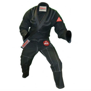 ชุดยูโดกิโมโนสำหรับผู้ชาย ผู้หญิง และเด็ก สีขาวและสีน้ำเงิน พร้อมเข็มขัด ผ้าฝ้าย 100% - Product Image 1