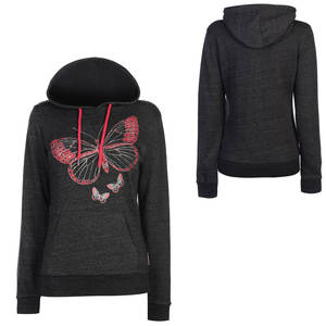 GAF alta calidad OEM Logo último nuevo diseño señora pulóver sudaderas con capucha mujeres manga larga sudaderas con capucha - Product Image 1