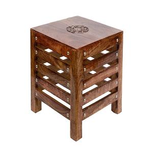 Modern Style Wooden Ottoman <b>Stool</b> <b>for</b> Home Decor Living Room Hotel Bedroom <b>Bathroom</b> Kitchen Dining Outdoor Traditional Style - Product Image 1