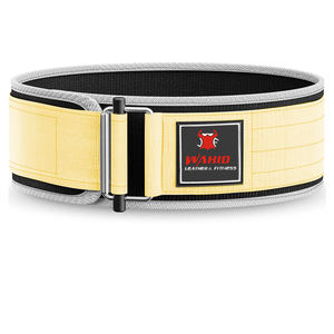 Cinturón de Levantamiento de Pesas de Cuero Wahid, Flexible, Resistente al Desgaste, con Hebilla de Cierre Rápido para Entrenamiento de Fuerza - Product Image 3