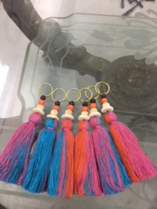Custom Made Cotton <b>Tassels</b> in Small Sizes Suitable for Use by Jewellery Designers - Product Image 6