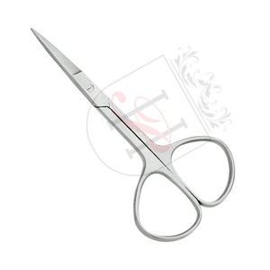 Tijeras profesionales de acero inoxidable para cutículas, tijera de cutícula con punta puntiaguda, marca privada, novedad - Product Image 2
