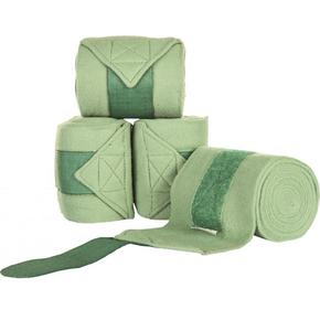 Glorious thick polar fleece horse bandages Equestrian wear custom logo Elastic Velcroo horse leg wrap Set of 4 am633 - Product Image 1