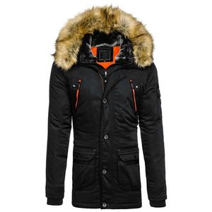 Chaquetas de invierno para hombre, abrigos a la moda, ligeras, cálidas, a prueba de viento, cómodas, Parka larga - Product Image 1