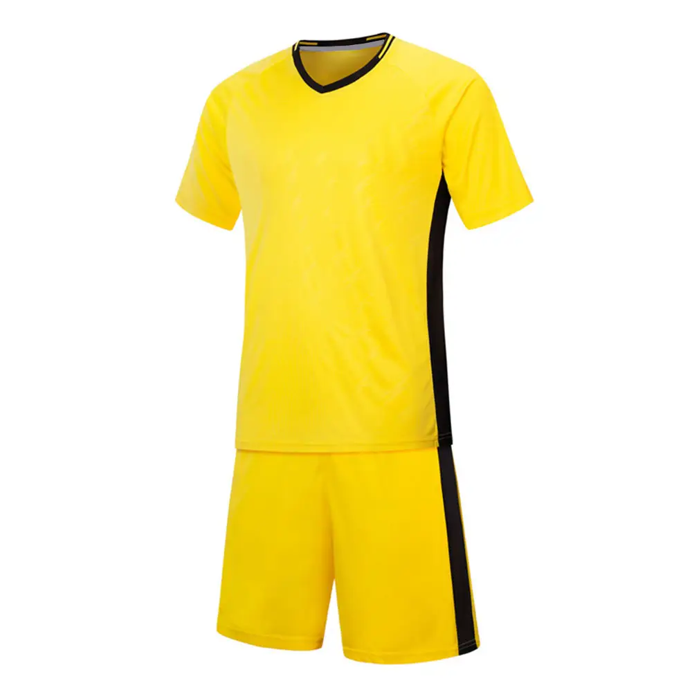 Maglia da calcio economica di alta qualità 100% poliestere Club Soccer Uniform prodotti caldi di vendita