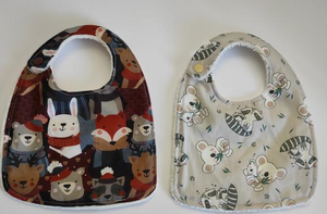 Nouveau design de bavoirs en gros fournisseur d'or 100% bavoirs bandana en coton biologique - Product Image 3