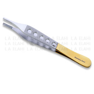 Pinzas Dentadas TC Adson Brown para Tejidos, 4.75" 12cm, Instrumento Quirúrgico Dental 2026 - Product Image 2