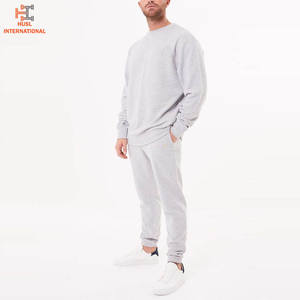 ชุดวอร์มผู้ชายแบบมีฮู้ดสำหรับฤดูหนาว ผ้าฝ้าย 100% สกรีนโลโก้ ขายส่ง ไซส์ใหญ่ ทรงปกติ ชุดออกแบบโดยดีไซเนอร์ - Product Image 2