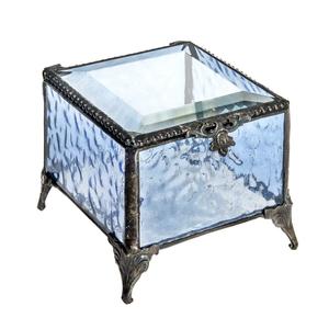 Fabricante de Joyeros de Vidrio, Diseño Tradicional, Hecho a Mano, Joyero de Vidrio al por Mayor, Joyero Decorativo de Primera Calidad - Product Image 1