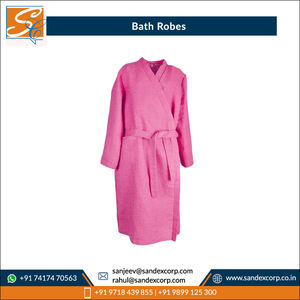 Peignoirs adultes 100% coton de haute qualité à séchage rapide doux OEM approvisionnement en gros Robes avec logo personnalisé - Product Image 2