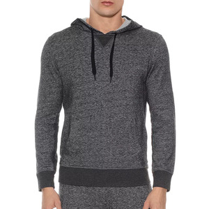 Nouveautés personnalisées : sweat à capuche en molleton de coton pour homme, style tendance, col long. - Product Image 1