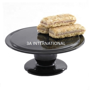 Support à gâteau nickelé haut de gamme pour gâteau de fête de mariage support de service vaisselle fruits support à qualité durable - Product Image 1