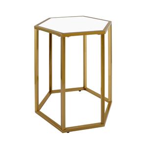 High Quality Luxury Decorative Side Marble Top Coffee Table with Metal <b>Frame</b> Accent Living Room Furniture - Product Image 1