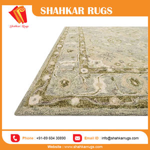 Alfombra moderna de lujo hecha a mano con velcro de felpa, diseño personalizado, pila cortada para sala de estar, precio al por mayor, hecha a mano - Product Image 5