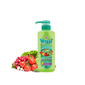 Logo personnalisé Organic VEGGA Produit sain Extrait naturel Nettoyant pour fruits et légumes Liquide de lavage 500 ml. De la Thaïlande - Product Image 3