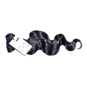 ขายส่งที่ขายดีที่สุดหนังกำพร้าบริสุทธิ์ชิดอินเดียมนุษย์ผมร่างกายคลื่นมัดผู้ขายบรรจุภัณฑ์,ที่มีคุณภาพสูงดิบผมบริสุทธิ์ - Product Image 3