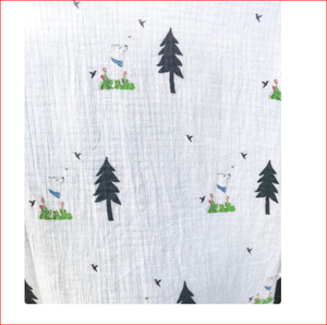 Baby Wrap <b>Blanket</b> 100% Organic Cotton <b>Muslin</b> Baby <b>Swaddle</b> <b>Blanket</b> - Product Image 2