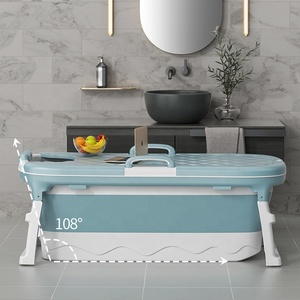 Nouvelle Vente En Plastique Grand 138 Cm Griffe <span class=keywords><strong>Pied</strong></span> Debout Libre Plier <span class=keywords><strong>Baignoire</strong></span> <span class=keywords><strong>Pliable</strong></span> Pour Enfants Et Adultes - Product Image 6