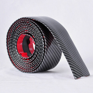 Gomma in fibra di carbonio 3CM/5CM/7CM/10CM di spessore per portiera per <span class=keywords><strong>auto</strong></span> protezione protezione antigraffio da taglio personalizzato paraurti anteriore posteriore - Product Image 1