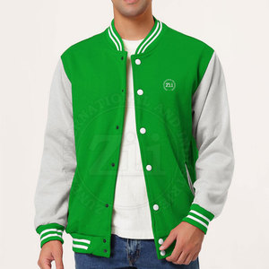 Men's Customizable Canvas Letterman Baseball <b>Jacket</b> Winter <b>Waterproof</b> High Street Style Stand Collar Available Custom Color Size - Product Image 2