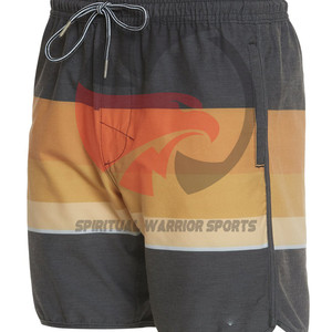 Traje de baño de alta calidad para hombre, pantalones cortos de playa de diseño en blanco, venta al por mayor - Product Image 1