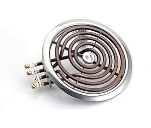 Airex Plaque chauffante portable 7 pouces 1500W, élément chauffant électrique scellé, contrôle de température G Coil, acier inoxydable - Product Image 1