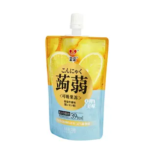 130g de gelée de <span class=keywords><strong>konjac</strong></span> en gros OEM Fabricant Orihiro Technique Conservateur Gelée aromatisée au citron sans conservateur - Product Image 1
