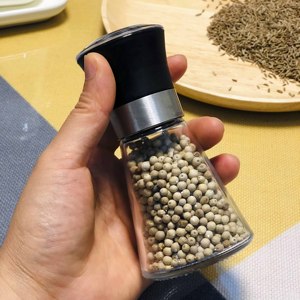Moulin À Poivre manuel, Salière pour Chef Professionnel, Meilleur Moulin À Épices avec Ouvre-porte En Acier Inoxydable - Product Image 6
