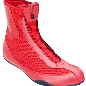 FR-1บุรุษมวยเทรนเนอร์รองเท้าบูตสีดำ/ สีขาว - Product Image 3