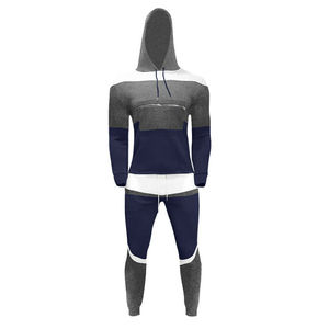 ชุดกีฬาที่กำหนดเองสำหรับผู้ชายชุดวอร์มลำลองสำหรับผู้ชายชุดวอร์มสีชมพูสีดำ - Product Image 3