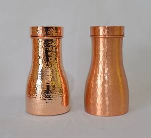 Botella de Agua de Cobre Puro de Primera Calidad, Brillante y Pulida / Mate, para Adultos y Niños, Botella de Agua de Cobre para Gimnasio, Ideal para Regalo - Product Image 4