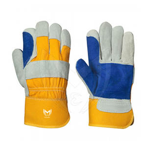 Gants de travail en cuir réglables pour la sécurité des poignets, imperméables, antidérapants, anti-chocs, certifiés EN388 - Product Image 6