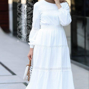 ชุดคาฟตันอิหร่านปักลายสีดำสุดหรู ดูไบ อบายา AJM TRAFE HOUSE สไตล์มุสลิมะฮ์สุภาพเรียบร้อยสำหรับผู้หญิงตะวันออกกลาง - Product Image 1