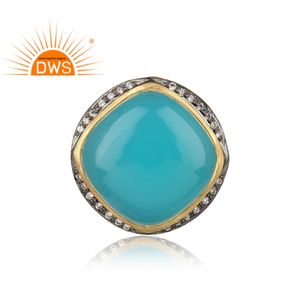 Boucles d'oreilles brillantes, plaquées or et en argent, style Hamas, bijou classique, vente en gros, pierres précieuses, calcédoine - Product Image 2