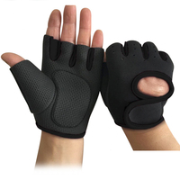 Gants de sport en cuir Amara de qualité supérieure, demi-doigts, confortables, pour la musculation, logo personnalisé, tailles unisexes S-XL