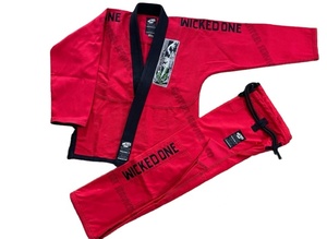 Material de alta calidad 100% Pearl Weave 450 GSM para uniformes de artes marciales brasileños Jiu Jitsu Karate Servicio OEM Precio de fábrica - Product Image 3