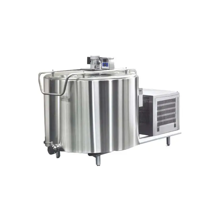 Serbatoio e refrigeratore per latte agricolo stoccaggio di raffreddamento del latte da 1500 litri con dispositivo di raffreddamento del latte refrigerato