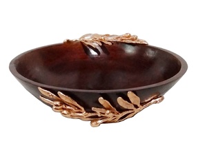 ชามไม้พร้อมเครื่องตกแต่ง - Product Image 4