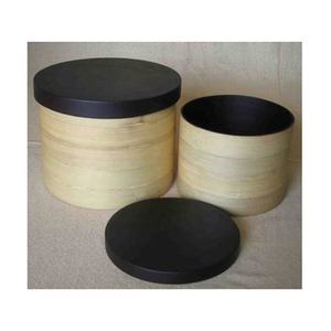 Joyero de bambú ecológico hecho a mano 2025 de alta calidad hecho a mano de Vietnam artesanías de bambú de Vietnam - Product Image 1