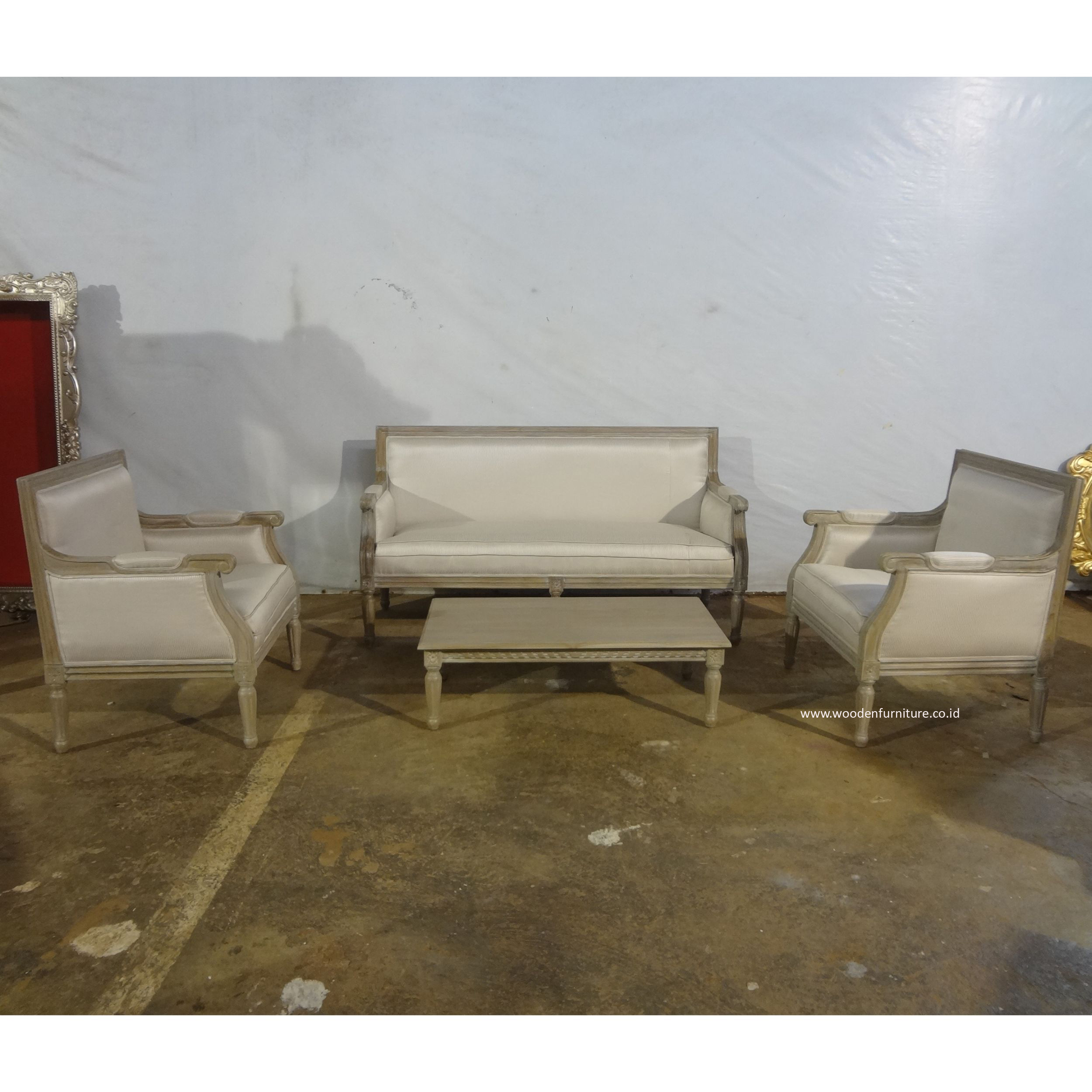 Набор для гостиной из тикового дерева диван во французском стиле мебель Louis Philips