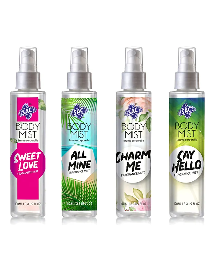 Body Mist - Perfume - Deodrant - Cool Long Lasting Fragrances