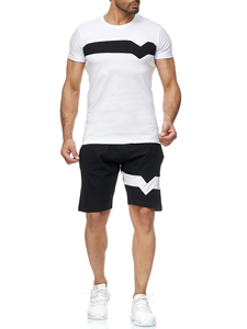 Camiseta y pantalón corto de la mejor tendencia para hombre, conjunto de 2 piezas, ropa para hombre, chándales de verano, nueva colección 2020 - Product Image 5